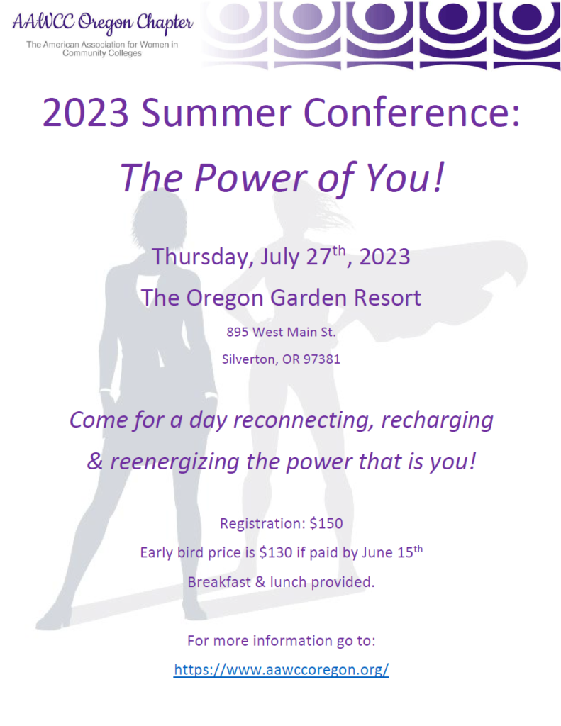 summer conference flyer