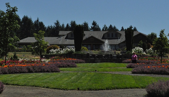 Oregon Gardens building